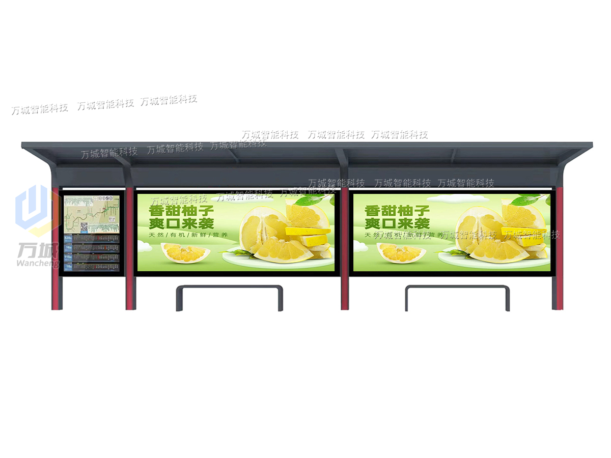 南昌老客戶第二十大批現(xiàn)代實(shí)用型候車亭